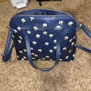 Kate Spade floral medium satchel